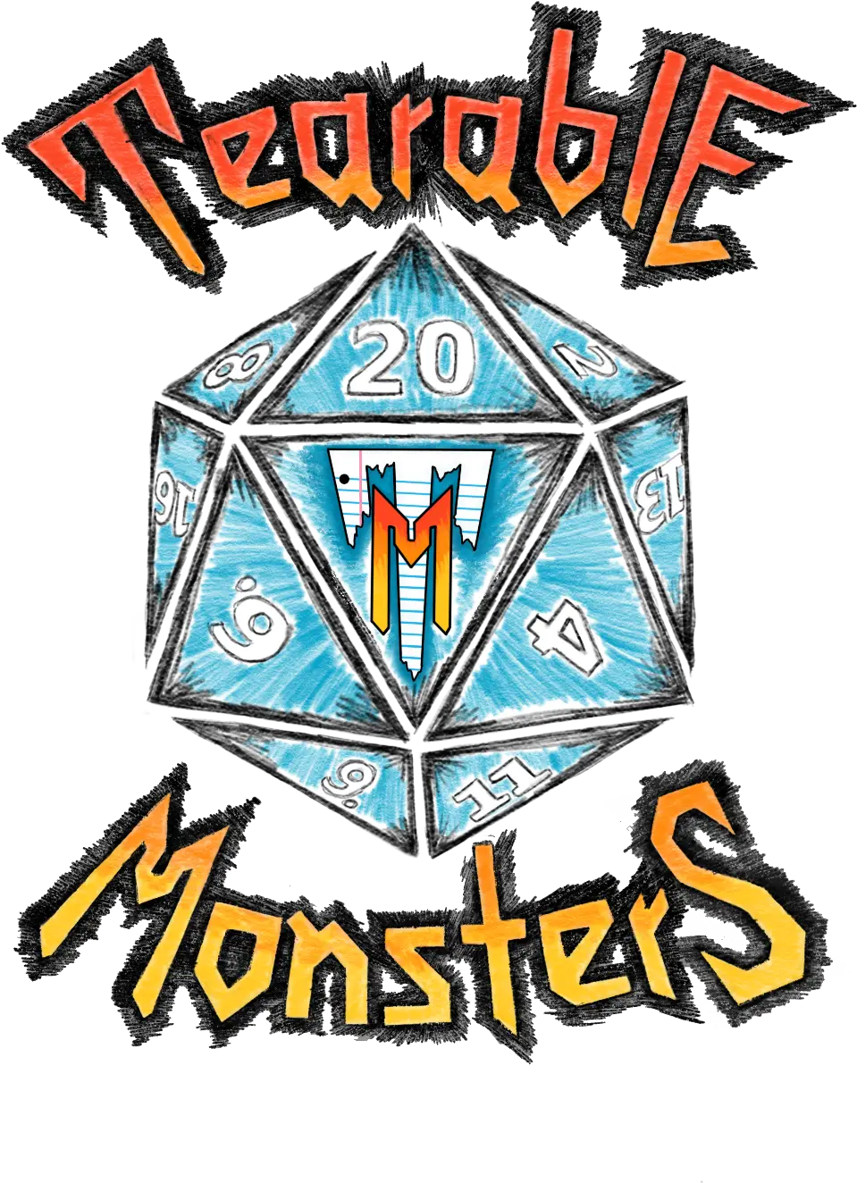 Absolute Barbarian Products From Tearable Monsters Hero Wear Emblem Png Fn Logo