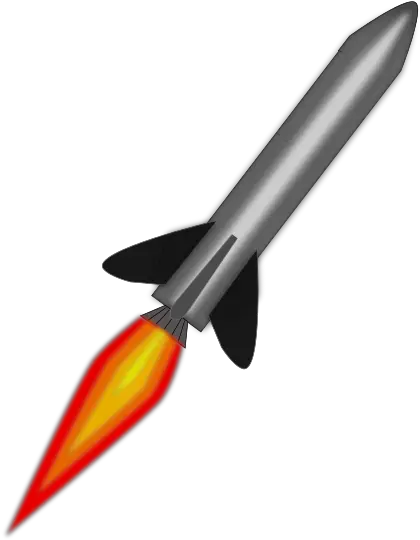 Download Hd Small Rocket Launch Clipart Transparent Png Solid Rocket Transparent