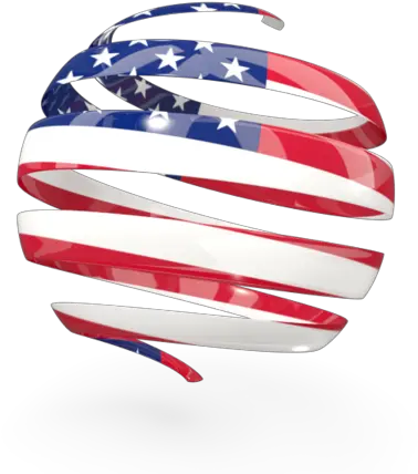 Round 3d Icon American Png American Flag Icon