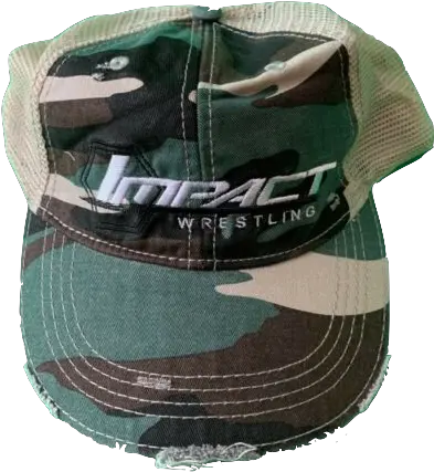 Impact Wrestling Logo Camo Trucker Hat Unisex Png Impact Wrestling Logo