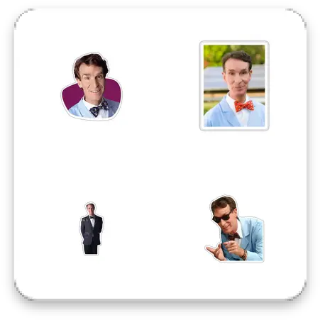 Bill Nye Stickers For Whatsapp Png Transparent