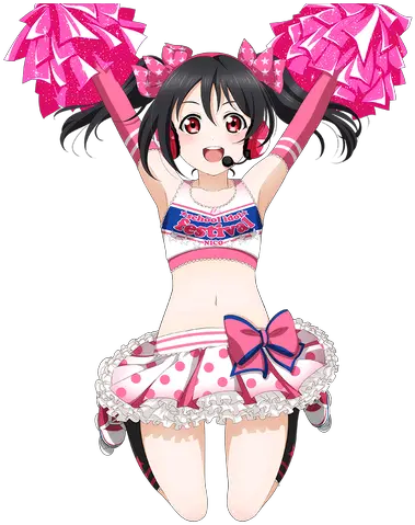 Cheerleader Png Clipart Free Library Idols On Twitter Yazawa Nico Cosplay Cheerleader Nico Yazawa Png