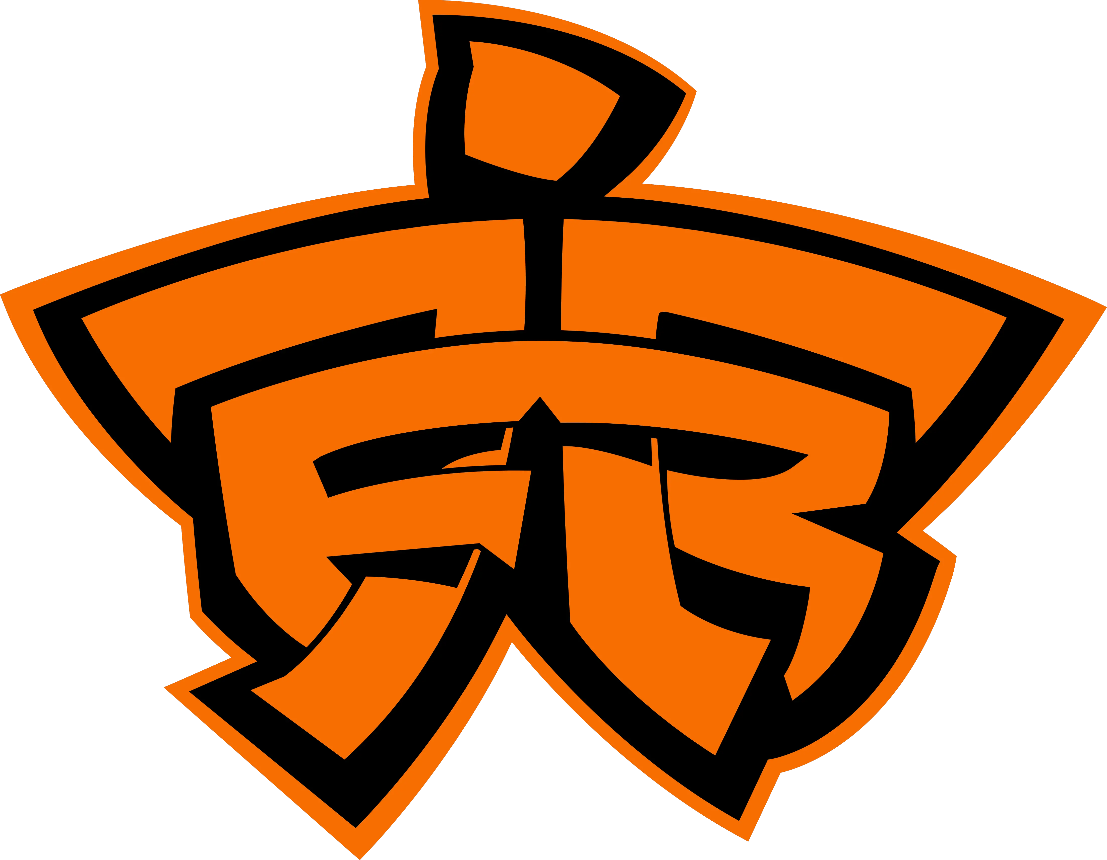 Can Anyone Cut Down Fnatic Fnatic Rising Logo Png Fnatic Logo