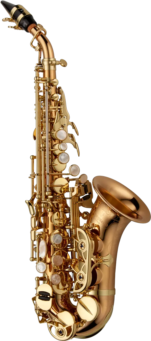 Download Hd Yanagisawa Scwo Wo Series Bronze Curved Soprano Yanagisawa Soprano Saxophone Curved Png Saxophone Transparent Background