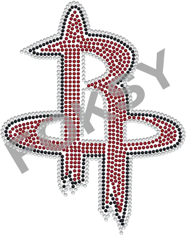 Houston Rockets Iron Transparent PNG