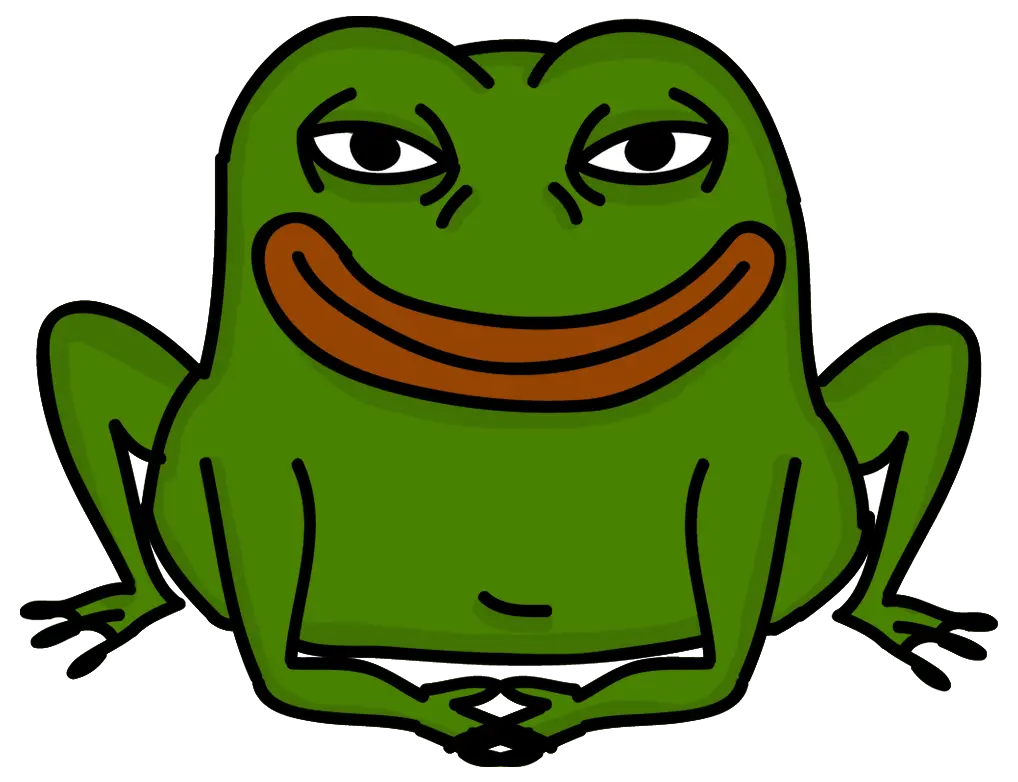 Toad Ranidae Green Amphibian Meme Frog Png Pepe Frog Png