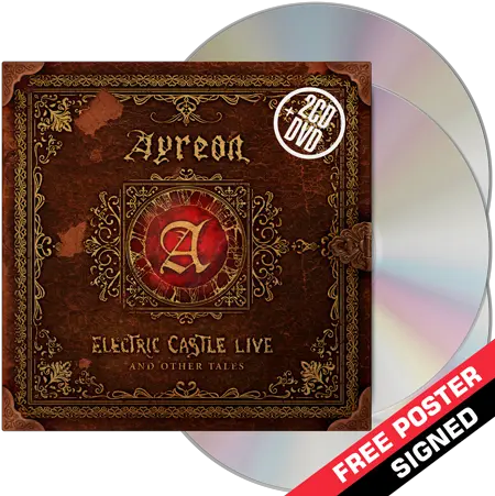 Ayreon Electric Castle Live And Other Tales 2cddvd Png Dvd Png