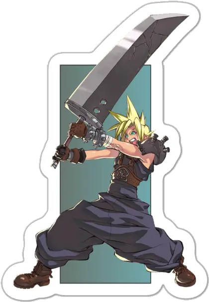 Cloud Strife Cloud Final Fantasy Dibujo Png Cloud Strife Transparent