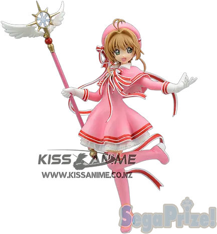 Sega Cardcaptor Sakura Sakura Kinomoto Kiss Anime Cardcaptor Sakura Pink Fig Png Cardcaptor Sakura Icon