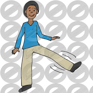 Shake A Leg Picture For Classroom Therapy Use Great Happy Png Leg Png