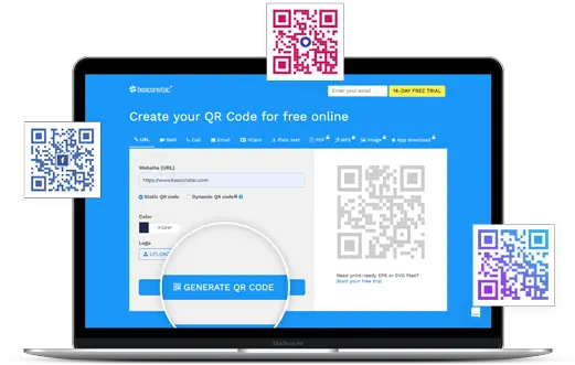 How To Create A Qr Code Online With Pictures Video Display Device Png How To Create A Png Image