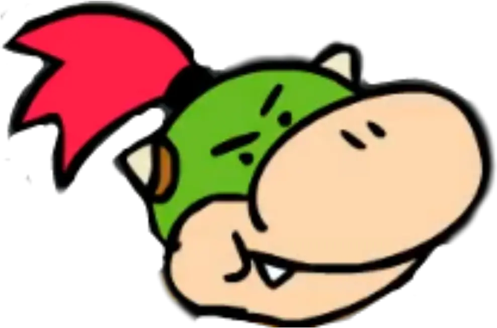 Download Bowserjr Bowser Srpelo Mario Supermario Mario Cartoon Png Mario Face Png