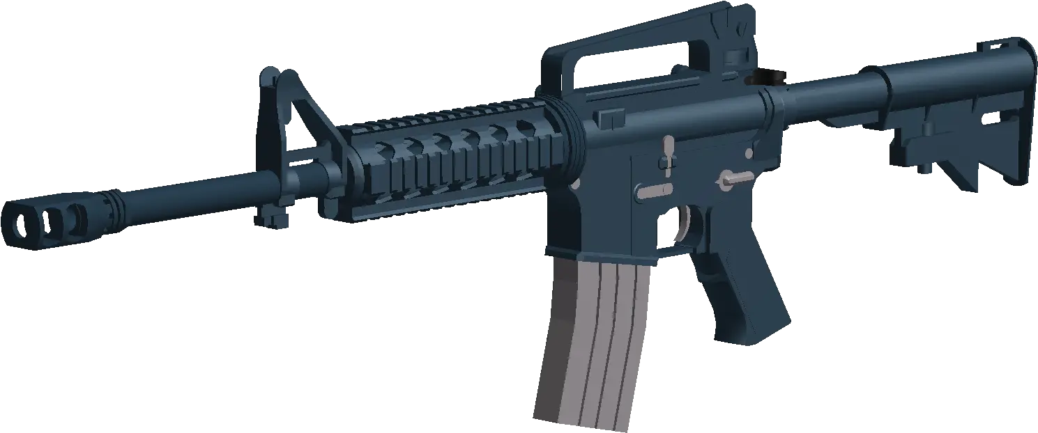 Ar Colt Smg 635 Phantom Forces Png Ar15 Png