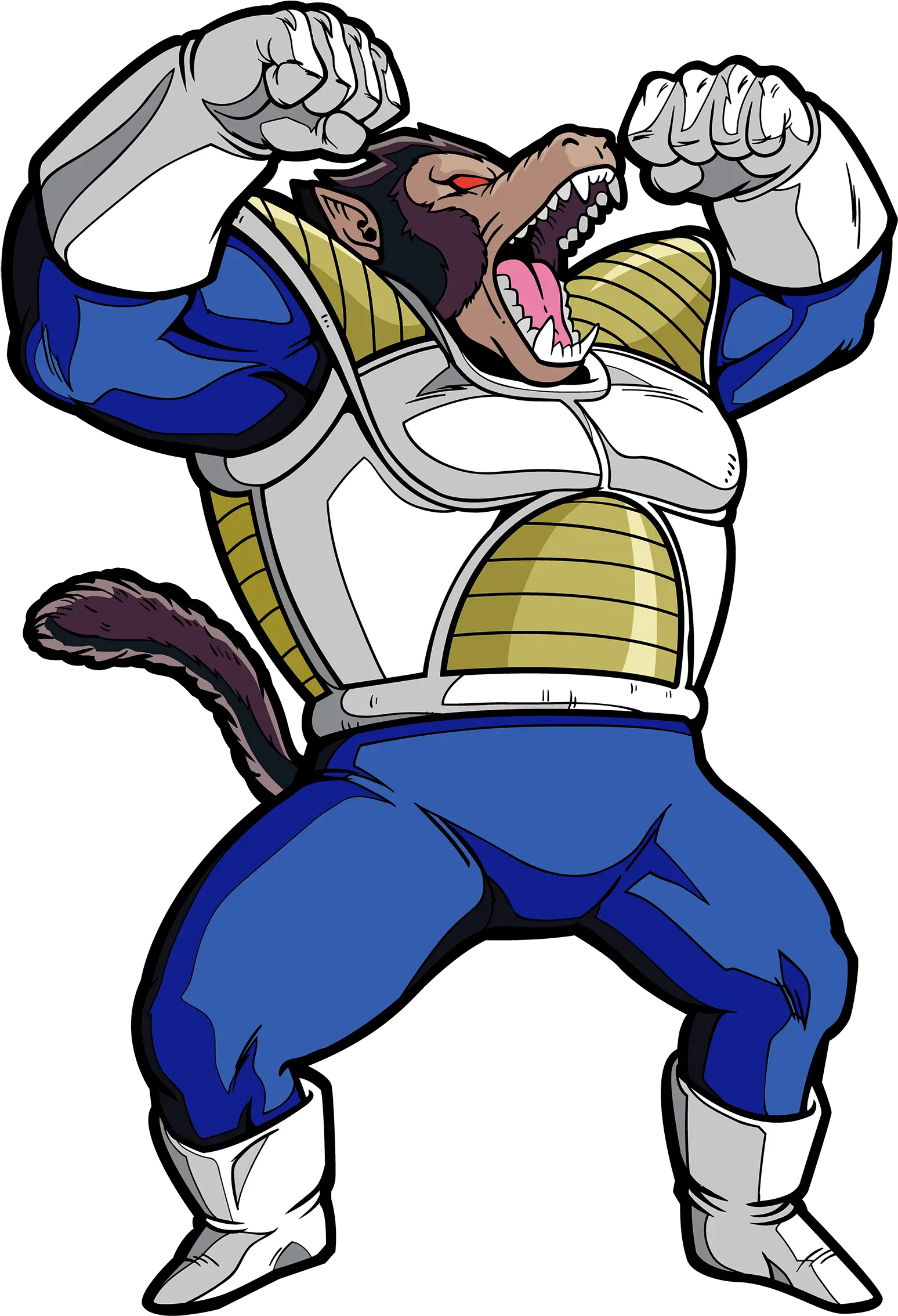 Great Ape Vegeta X28 U2013 Figpin Dragonball Z Giant Ape Png Vegeta Transparent Background