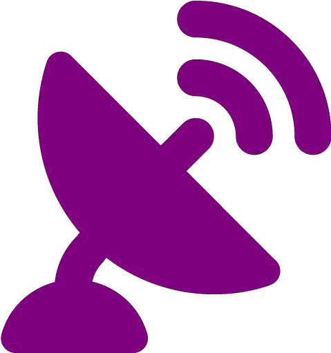 Purple Satellite 2 Icon Free Purple Satellite Icons Radar Signal Icon Png Sat Icon