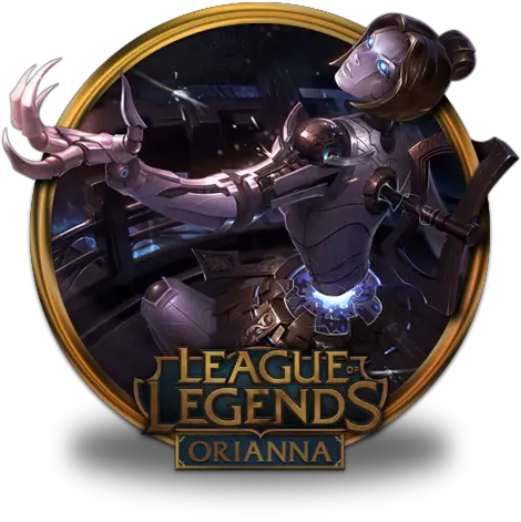 Icon Of League Legends Gold Border Icons Orianna Em League Of Legends Png League Of Legends Positive Play Icon