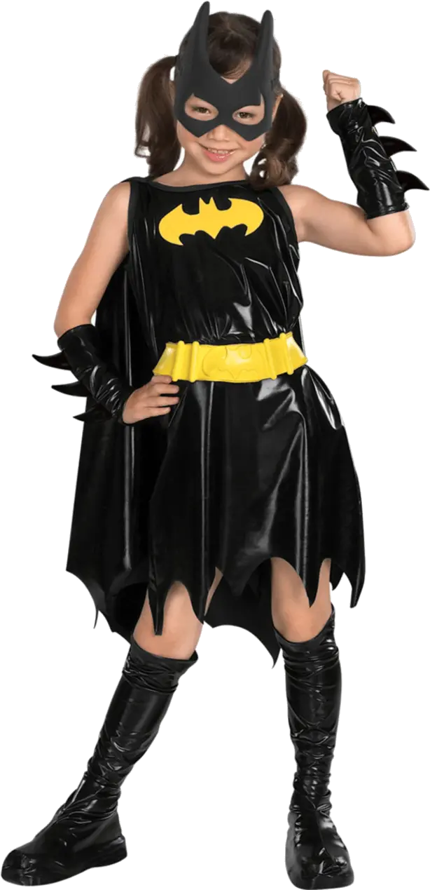 Child Batgirl Super Hero Costume Simply Fancy Dress Disfraz De Batman Para Niño Png Batgirl Logo Png