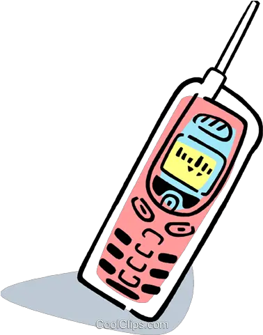 Cellular Wireless And Cordless Phones Royalty Free Vector Cordless Phone Illustration Png Cell Phone Clipart Png png