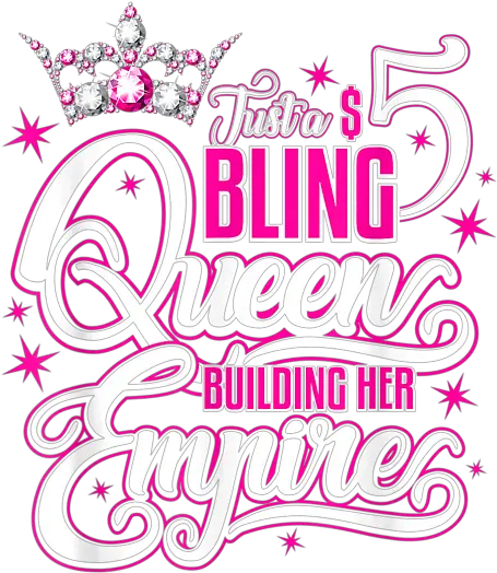 5 Bling Queen T Shirt For Women Ladies Paparazzi Consultant Tote Bag Calligraphy Png Paparazzi Png