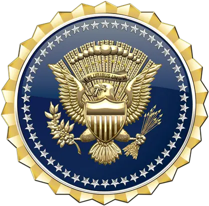 Military Insignia 3d Presidential Service Badge Png Presidential Seal Png