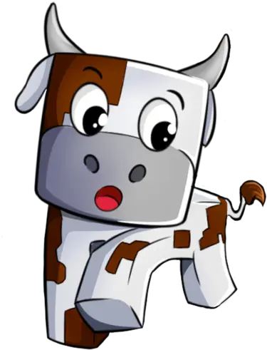 Download Cow Cartoon Png Image With No Background Pngkeycom Cartoon Minecraft Cow Png