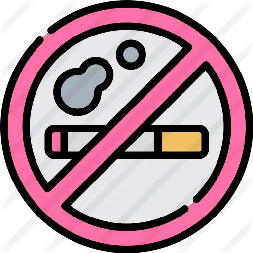 No Smoking Free Signs Icons No Smoking Pink Sign Png Smoke Clipart Transparent png