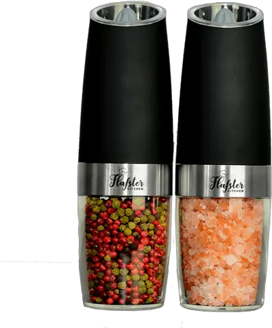 Gravity Electric Salt And Pepper Grinders U2013 Flafster Kitchen Cylinder Png Salt And Pepper Icon