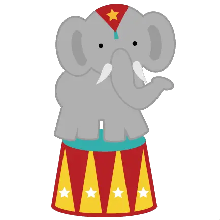 15 Circus Svg Not My Monkey For Free Cute Circus Elephant Clipart Png Circus Png