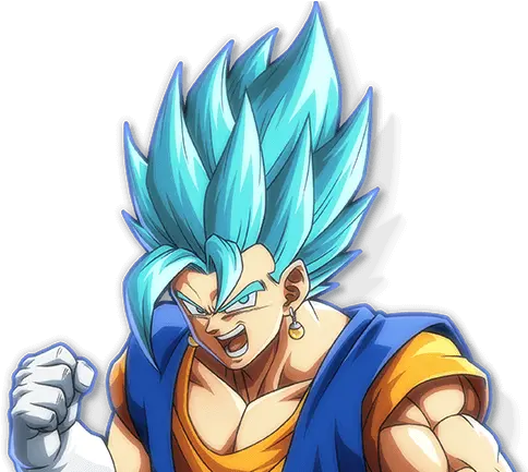 Super Saiyan Blue Vegito Dragon Ball Fighterz Dashfight Vegito Dragon Ball Fighterz Png 1280x720 Goku Icon Top Left Corner Wallpapr