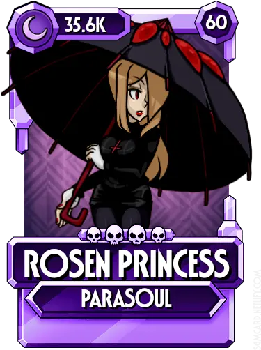 Parasoul As Rachel Alucard From Blazblue Sgmfanpallettes Percival King Epithet Erased Png Alucard Png