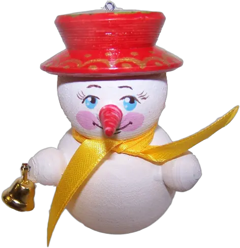 Download Snowman With Bell U0026 Yellow Ribbon Clown Full Clown Png Yellow Ribbon Png
