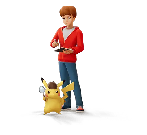 Download Hd Emilia Christie Detective Pikachu Transparent Detective Pikachu Game Tim Png Detective Pikachu Logo Png