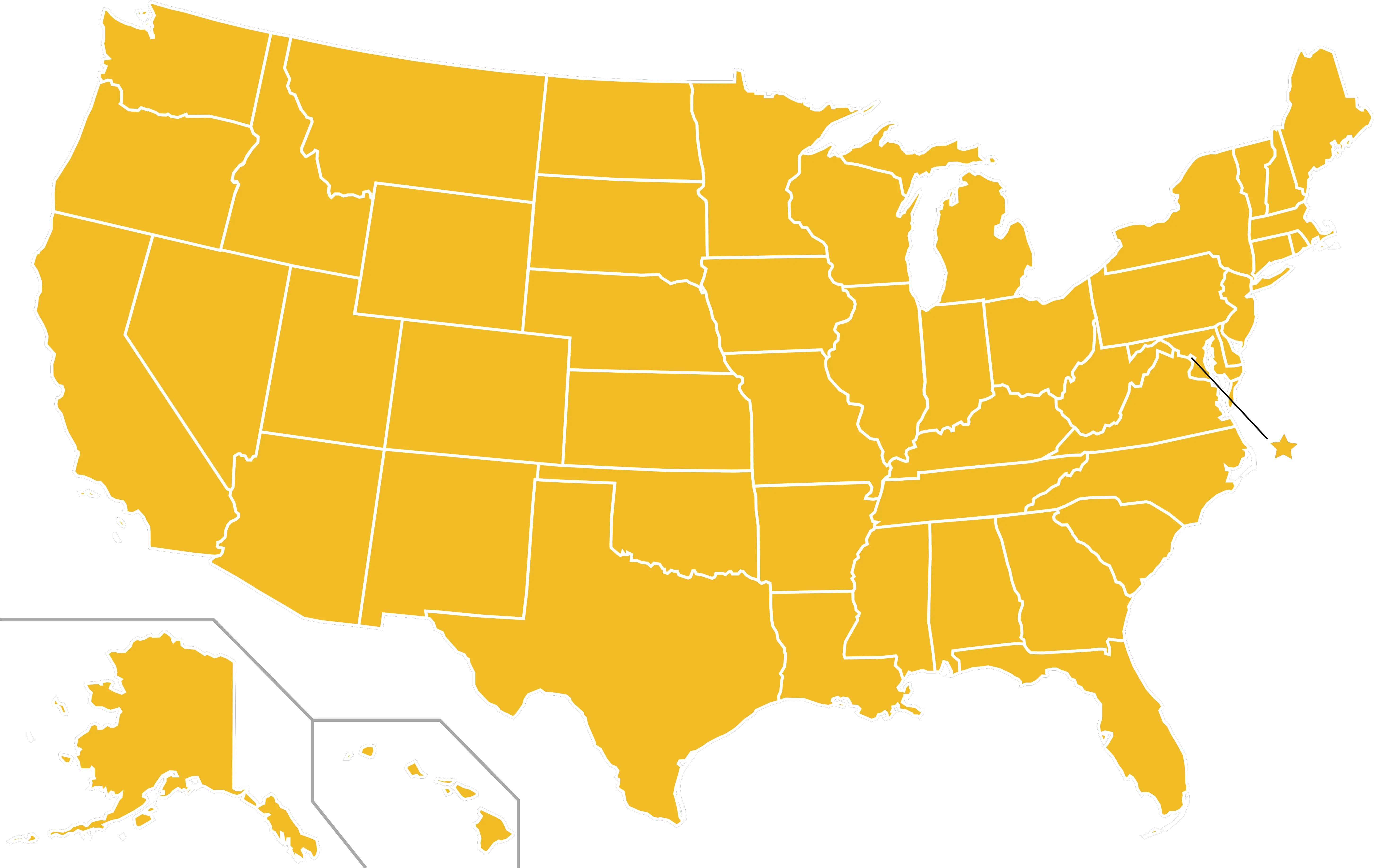 Libertarian Party Ballot Access Blank Wikipedia Us Map Png America Png