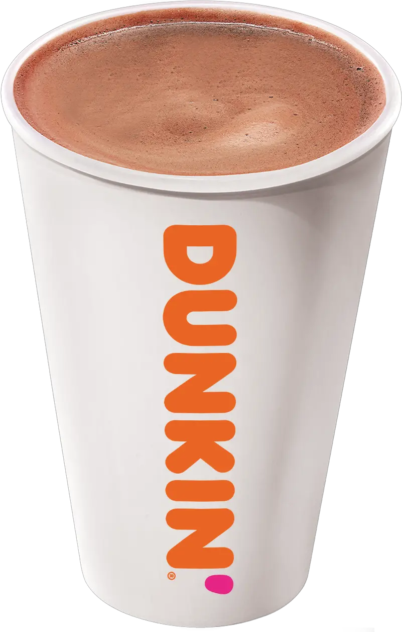 Hot Chocolate U2013 Dunkin Donuts Donuts Png Dunkin Donuts Logo Png