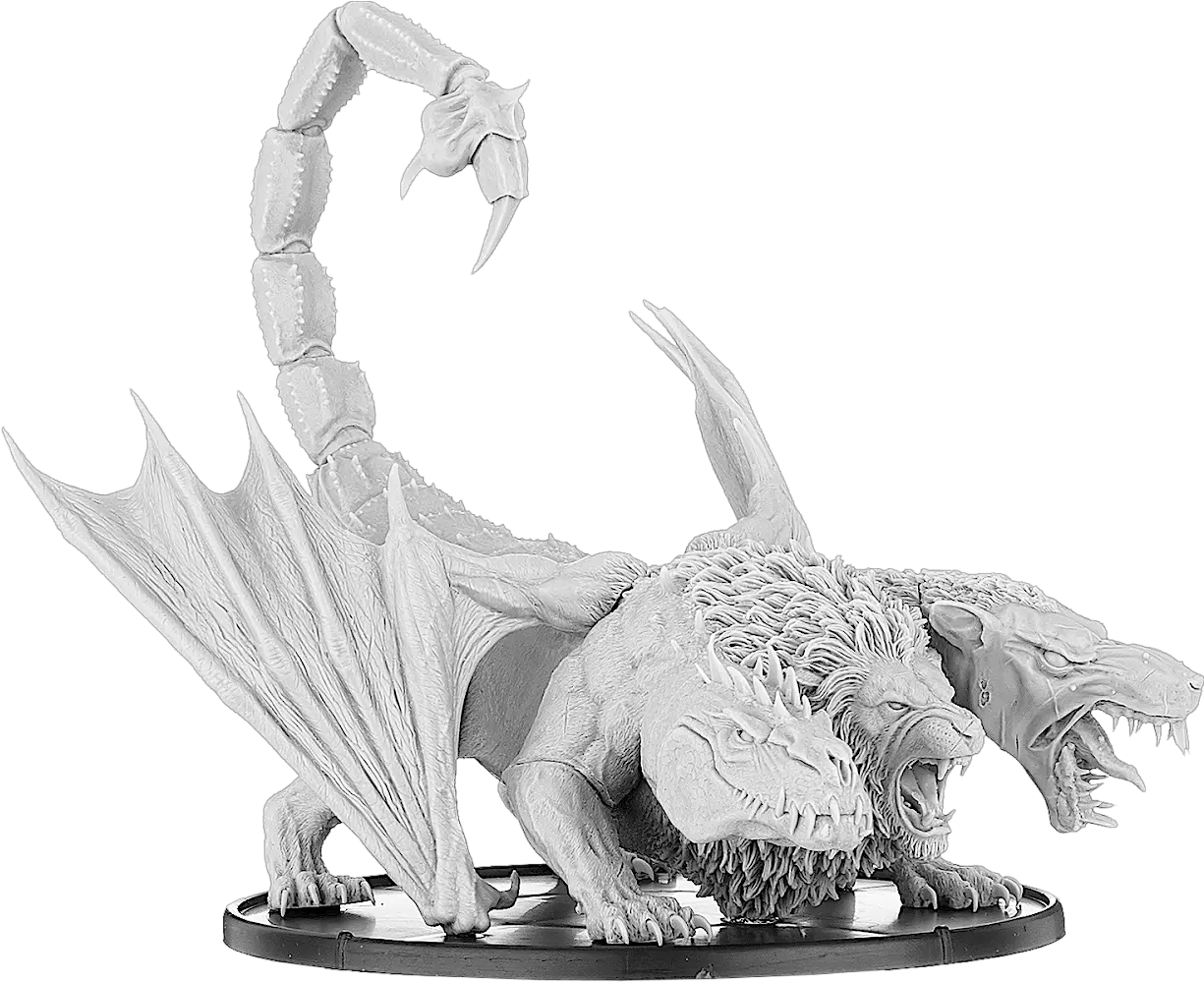 Download Art Monster Horror Chimera Mierce Miniatures Chimera Png Chimera Png