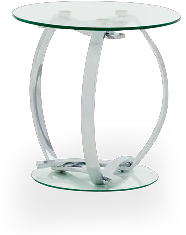 Tempered Glass End Table Png