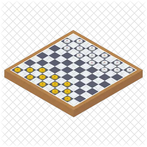 Check Board Game Icon Of Isometric Chess Png Board Game Png