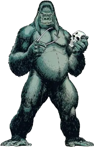 Post Dc Comics Gorilla Grodd Png Gorilla Cartoon Png