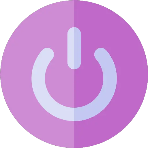 Energy Multimedia Power Ui Technology Button Power Button Purple Png Push Button Icon