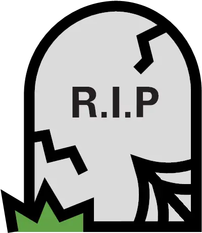 Rip Stone Tombstone Icon Png Grave