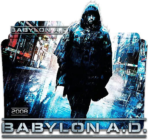 Babylon A D 2008 Movie Folder Icon Designbust Babylon Ad 2008 Movie Folder Icons Png Ad Icon Png