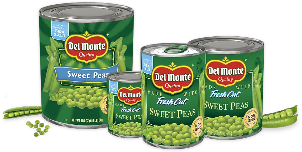 Sweet Peas Del Monte Foods Inc Del Monte Sweet Peas Png Peas Png