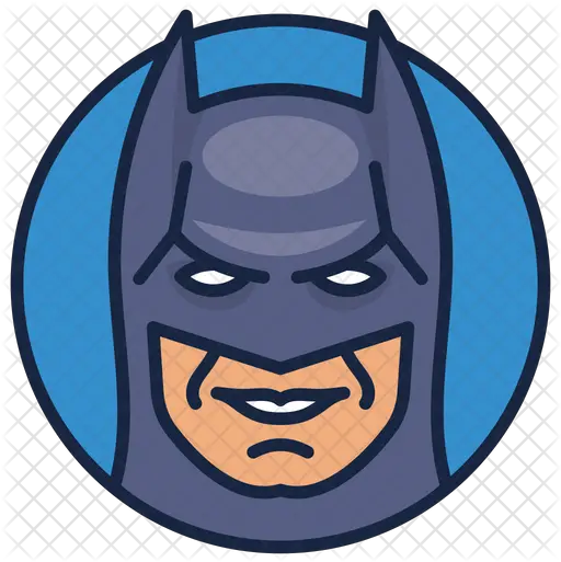 Batman Icon Cartoon Png Batman Logo Outline