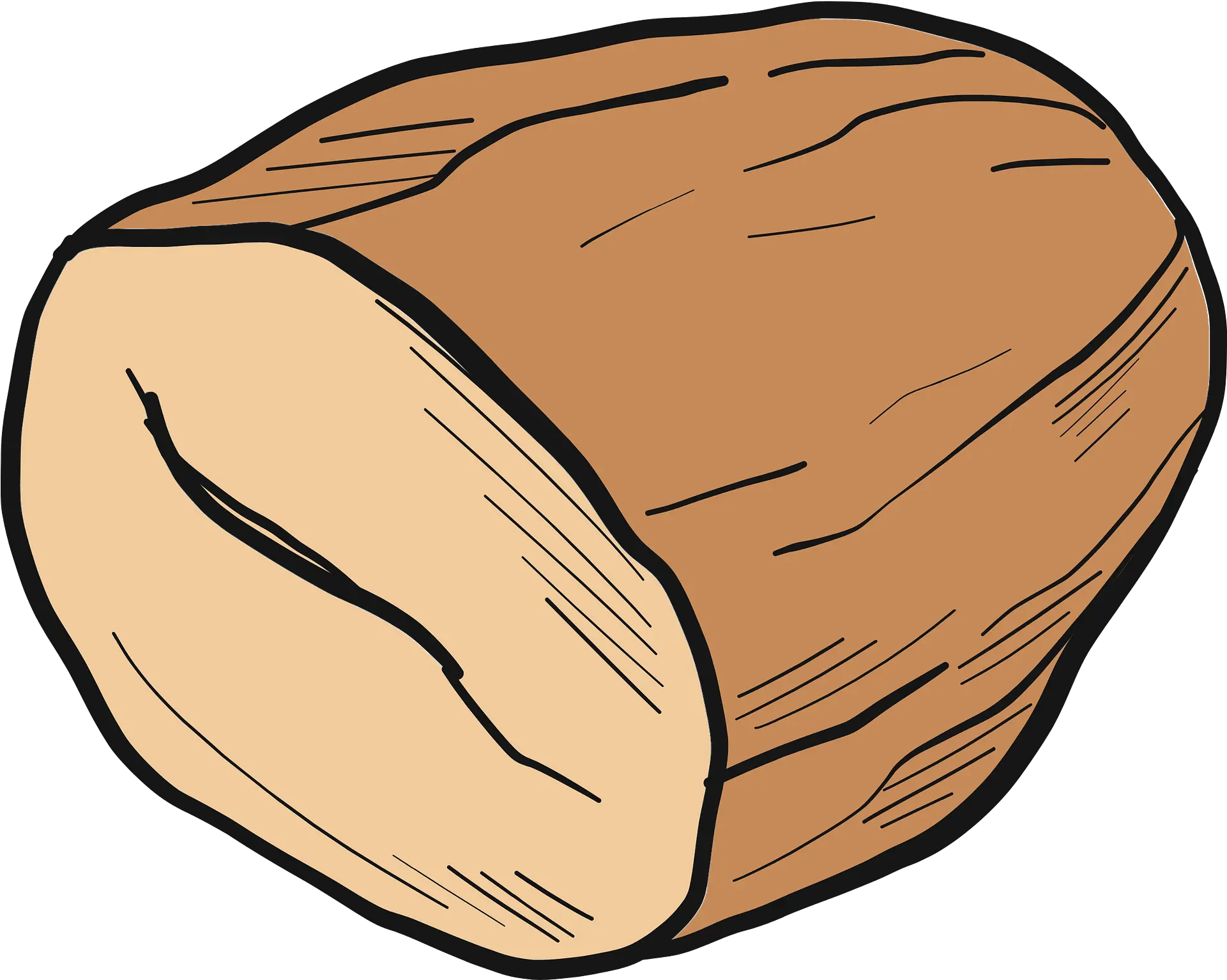 Clipart Root Vegetable Png Almond Transparent