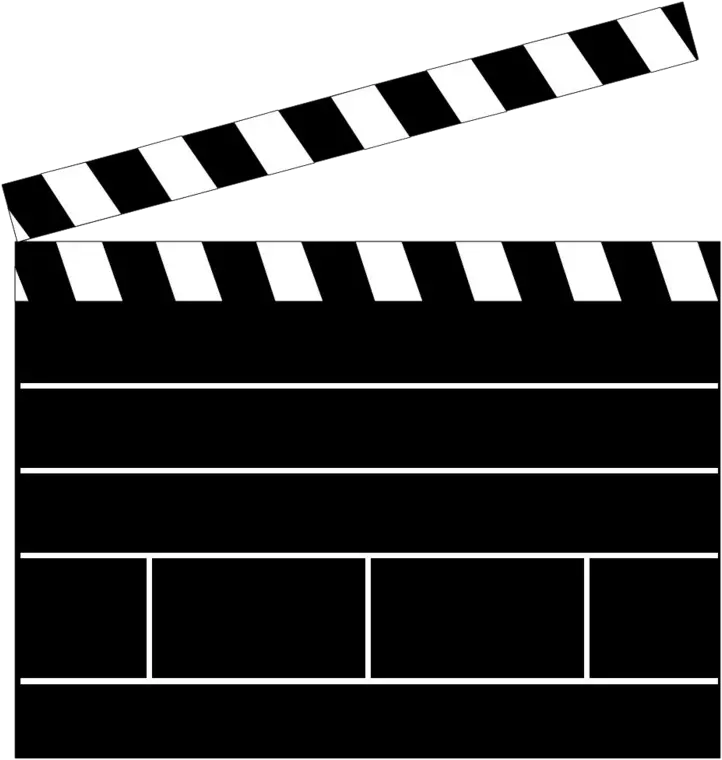 Clapperboard Png Transparent Images Clapperboard Transparent Clapper Board Png