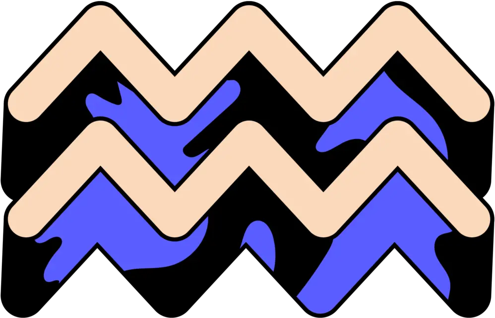 January 30 February 5 Horoscope Aquarius Pushes Mercury Pulls Horizontal Png Aquarius Icon