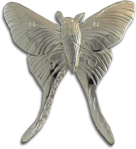 Original Pinpendant Luna Moth Sterling U2014 Courtney Design Png Moth Png