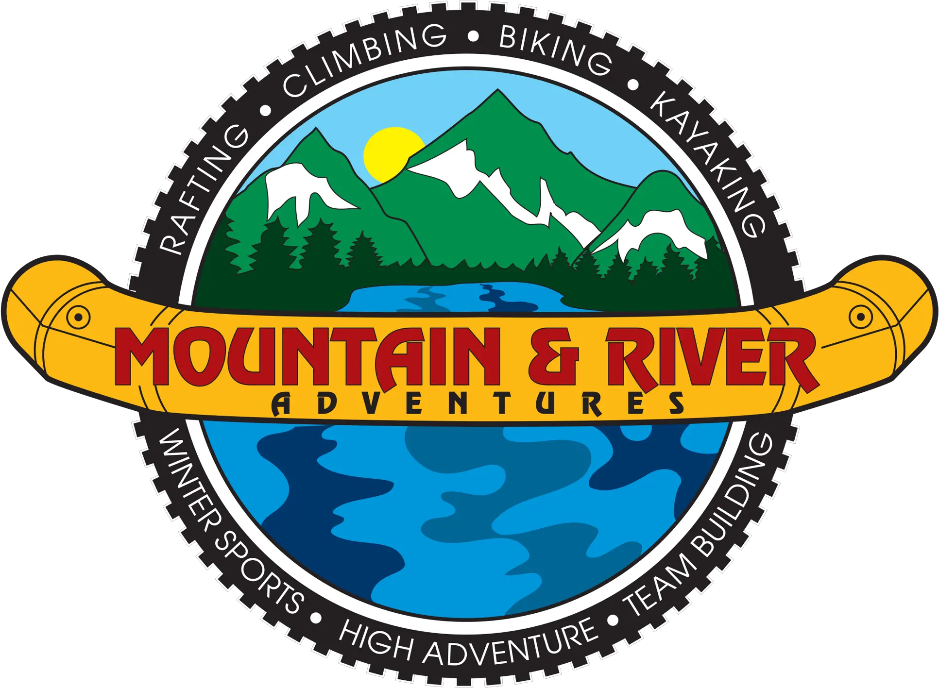 Rafting Mountain River Adventures Kernville Label Png River Png
