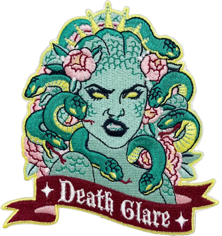 Death Glare Patch Decorative Png Glare Transparent