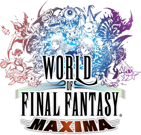 World Of Final Fantasy Maxima World Of Final Fantasy Logo Png Final Fantasy 15 Logo